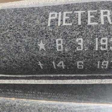 AARDE Pieter, van 1931-1979 &amp; Stephanie A. 1937-2008
