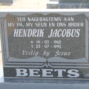 BEETS Hendrik Jacobus 1962-1995