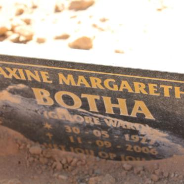 BOTHA Maxine Margaretha 1927-2006