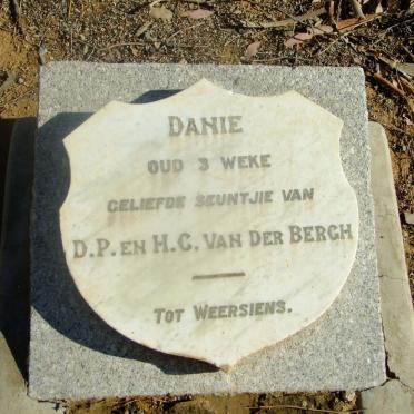 BERGH Danie, van der
