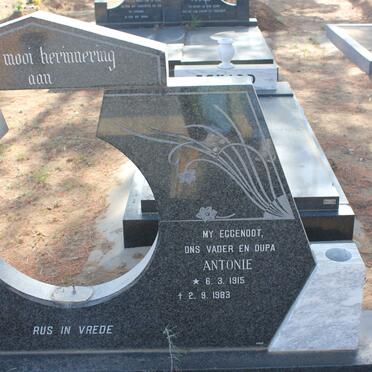 COREEJES Antonie 1915-1983 &amp; Max V.D. WESTHUIZEN 1917-