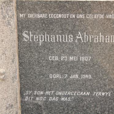 CLOETE Stephanus Abraham 1907-1949