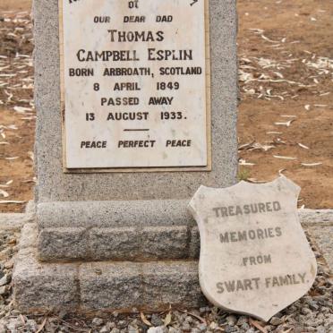 ESPLIN Thomas Campbell 1849-1933