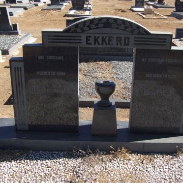 EKKERD Hendrik J. 1906-1973 &amp; Catharina M. FOURIE 1910-