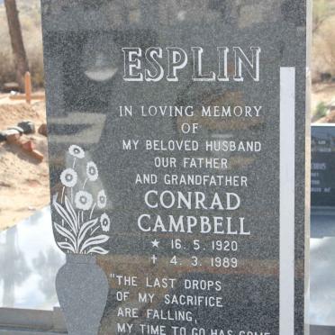 ESPLIN Conrad Campbell 1920-1989 :: ESPLIN Susanna Christina 1921-2009
