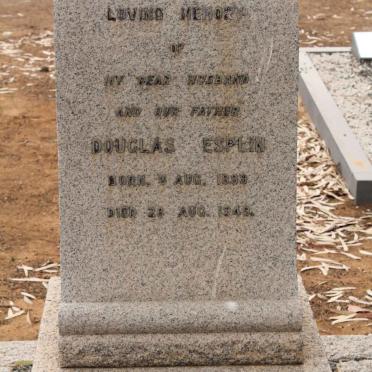 ESPLIN Douglas 1889-1949