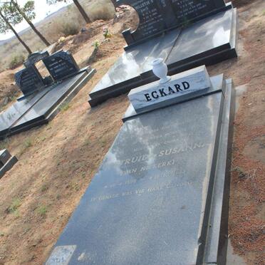 ECKARD Gertruida Susanna nee VAN NIEKERK 1898-1983