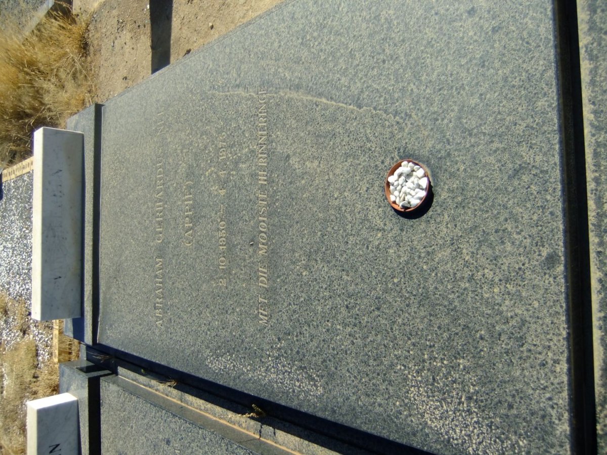 HEERDEN Abraham Gerhardus Nel, van 1930-1976 & Louisa Jacoba NEL 1905-1985