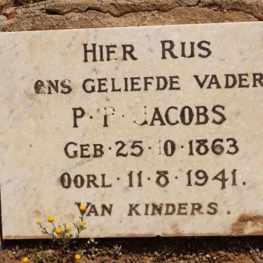 JACOBS P.P. 1863-1941