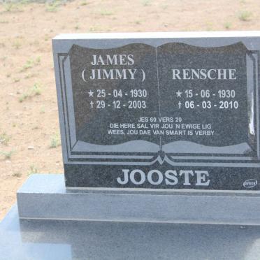 JOOSTE James 1930-2003 &amp; Rensche 1930-2010