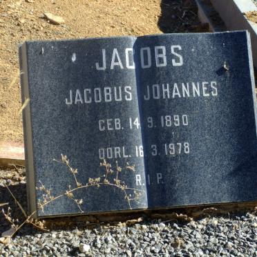 JACOBS Jacobus Johannes 1890-1978