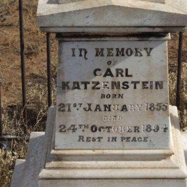 KATZENSTEIN Carl 1855-1894