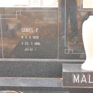MALAN Daniel P. 1890-1981