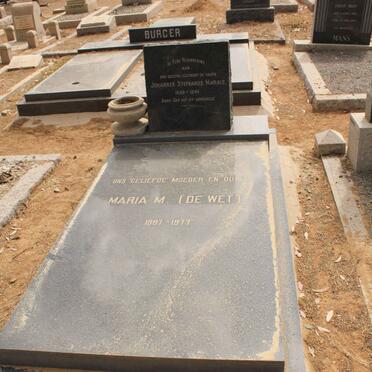 MARAIS Johannes Stephanus 1880-1944 &amp; Maria M. DE WET 1887-1977