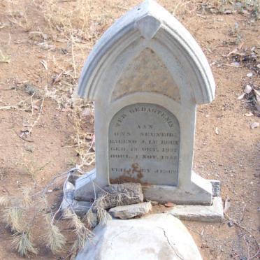 ROUX Barend J., le 1937-1938