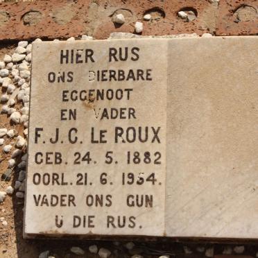ROUX F.J.C., le 1882-1954