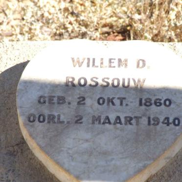 ROSSOUW Willem D. 1860-1940