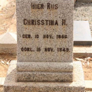 ROSSOUW Chrisstina H. 1856-1949