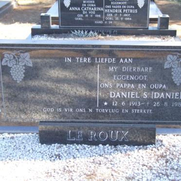ROUX Daniel S., le 1913-1984