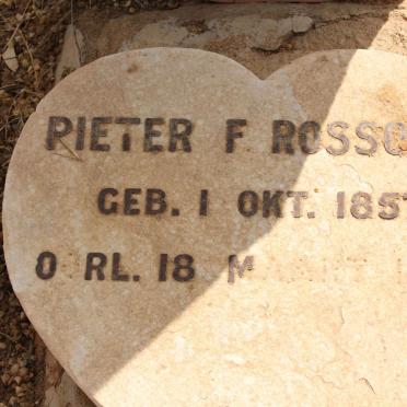 ROSSOUW Pieter F. 1857-1942