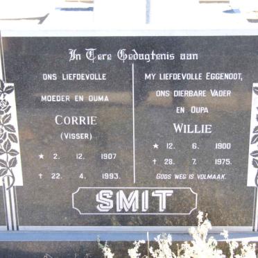 SMIT Willie 1900-1975 &amp; Corrie VISSER 1907-1993