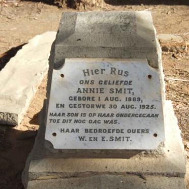 SMIT Annie 1889-1925