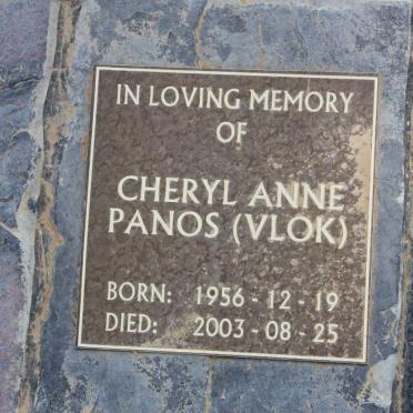 PANOS Cheryl Anne nee VLOK 1956-2003