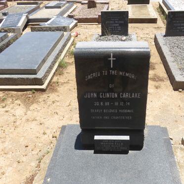 CARLAKE John Clinton 1899-1974 &amp; Marion Ella NEAVE 1905-1983