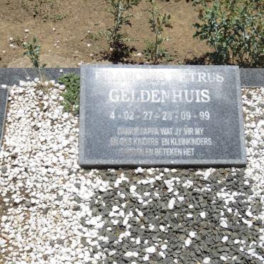 GELDENHUIS Francois Petrus 1927-1999