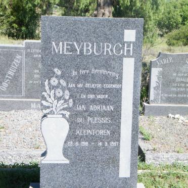 MEYBURGH Jan Adriaan du Plessis 1918-1967