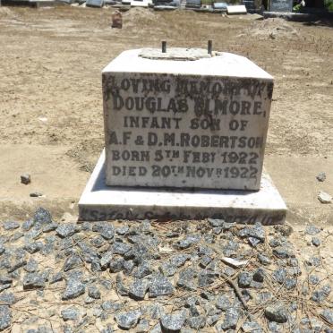 ROBERTSON Douglas Elmore 1922-1922