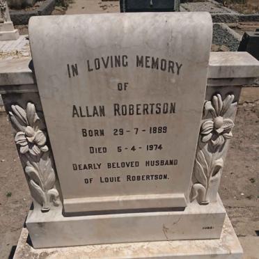 ROBERTSON Allan 1889-1974