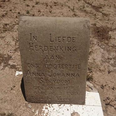 STRYDOM Anna Johanna 1937-1939