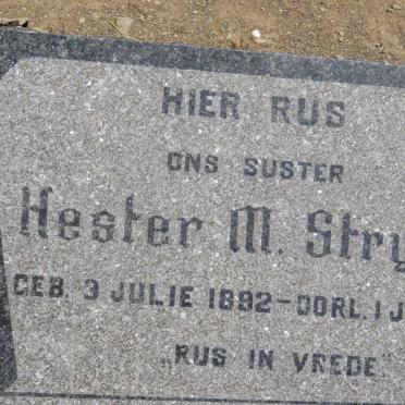 STRYDOM Hester M. 1892-1947