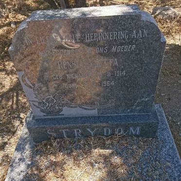 STRYDOM Rensia Aletta nee NIENABER 1914-1964