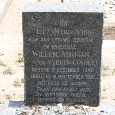 VUUREN Willem Adriaan, van 1948-1951