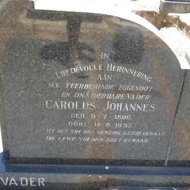 ? Carolus Johannes 1896-1957 &amp; Magdalena 1922-1988