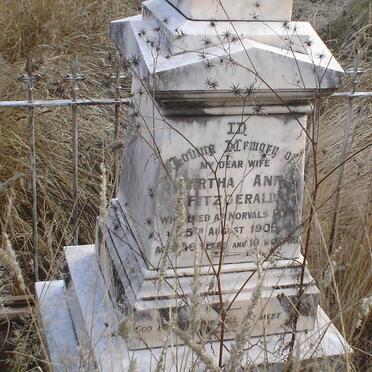 FITZGERALD Martha Ann -1908