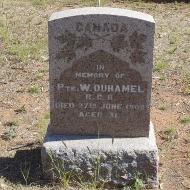 DUHAMEL W. -1900