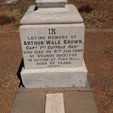 BROWN Arthur Wale -1900