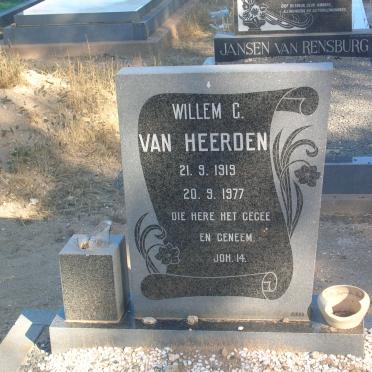 HEERDEN Willem C., van 1919-1977
