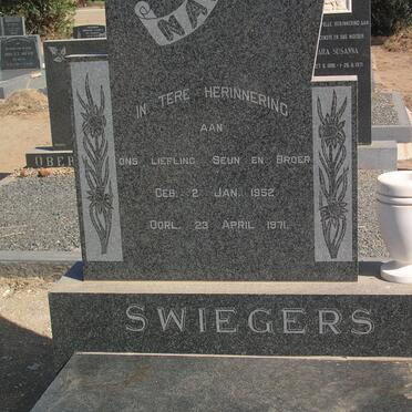 SWIEGERS ? 1952-1971