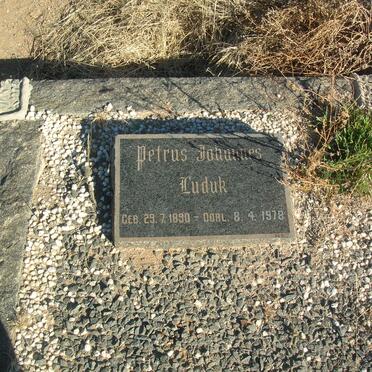LUDUK Petrus Johannes 1890-1978