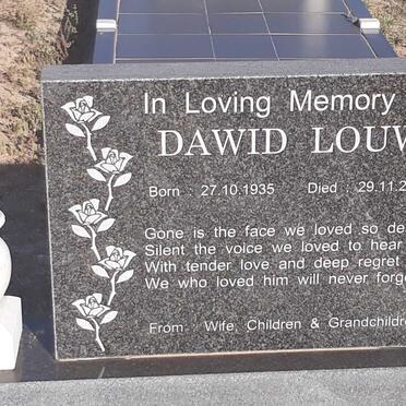 LOUW Dawid 1935-2007