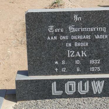 LOUW Izak 1932-1975 