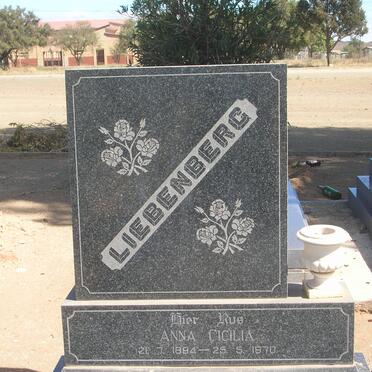 LIEBENBERG Anna Cicilia 1894-1970
