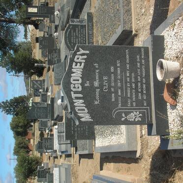 MONTGOMERY Clive 1951-1972