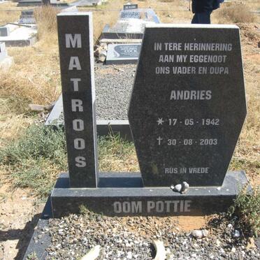 MATROOS Andries 1942-2003