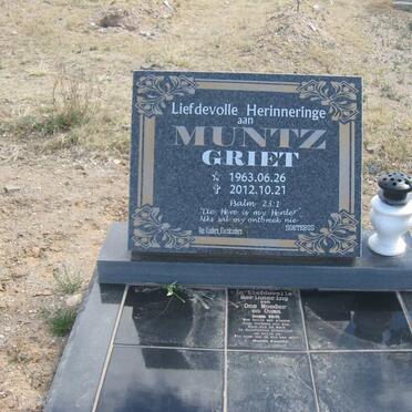 MUNTZ Griet 1963-2012