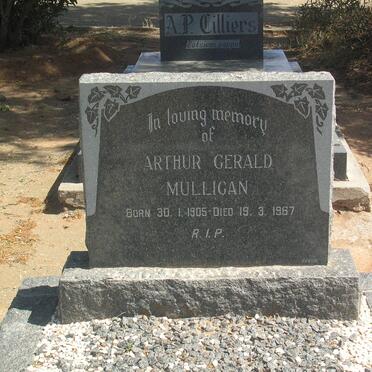 MULLIGAN Arthur Gerald 1905-1967